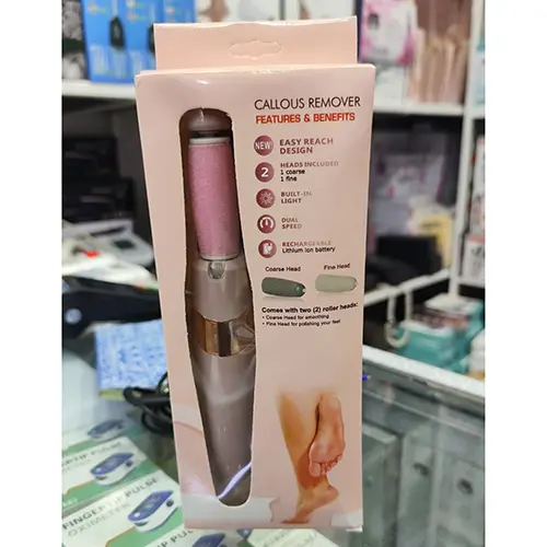 سوهان پا شارژی دو کاره | حذف پینه و ترک پا با عملکرد حرفه‌ای